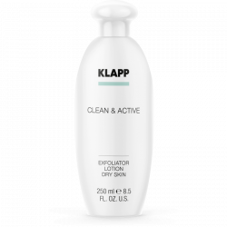 CLEAN & ACTIVE. EXFOLIATOR...